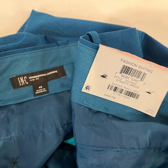 INC International Concepts Men's Tapered fit Horizon Ombre Pants - Size 40 - NWT - Picture 6 of 6